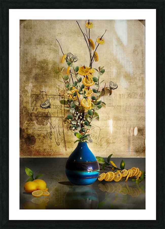 Lemon Tree Picture Frame Printing