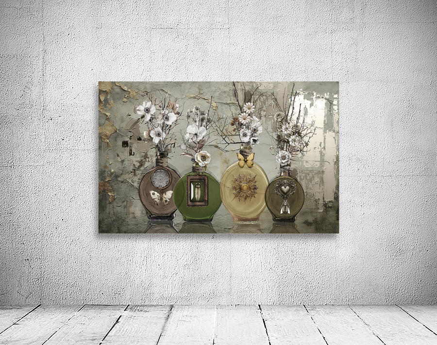 Earthy Vases Wall Preview