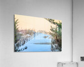 Winter Dunes Acrylic Print