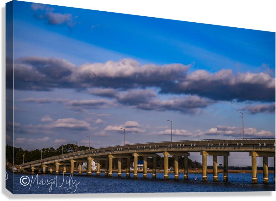Deal Island Bridge Canvas Print