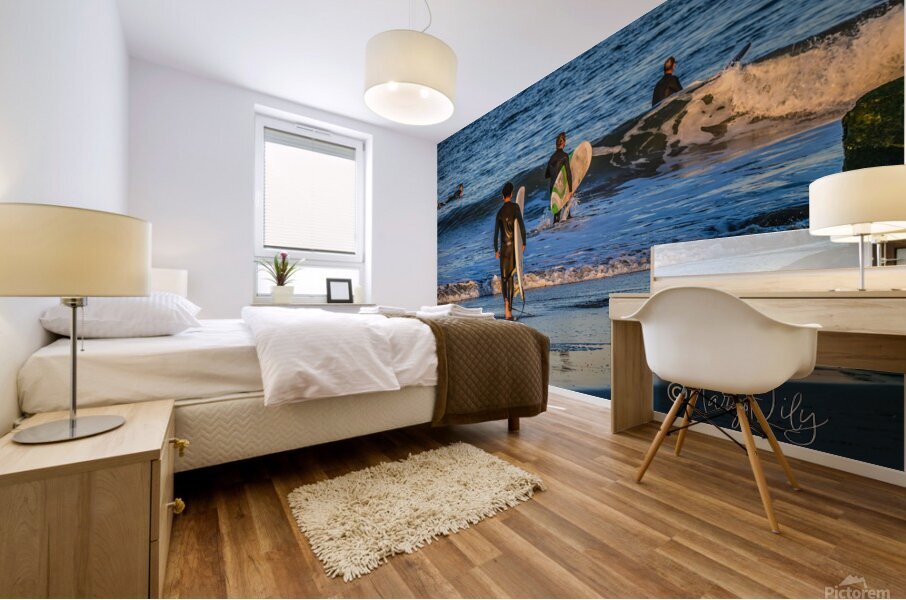 Surfers Mural print