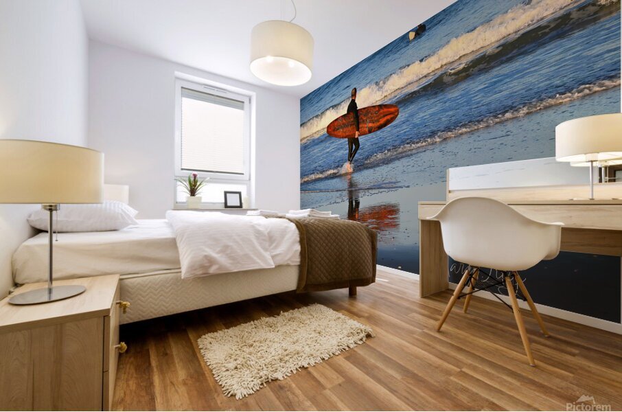 Surfers Mural print