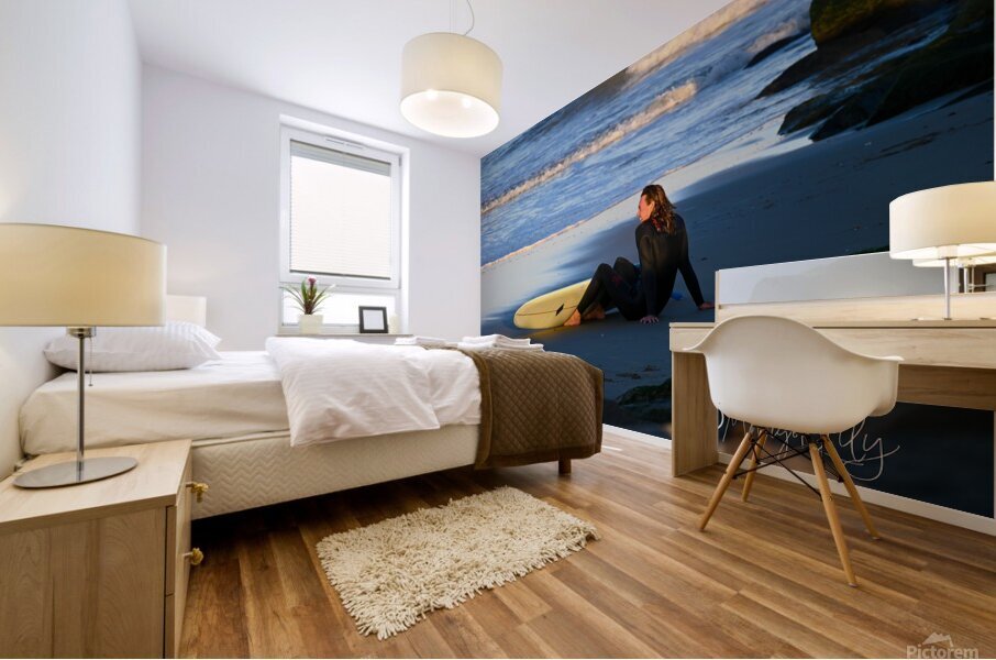Surfer Mural print