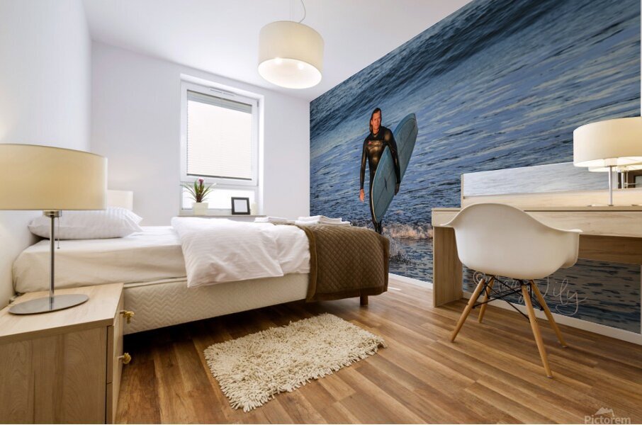 Surfer Mural print