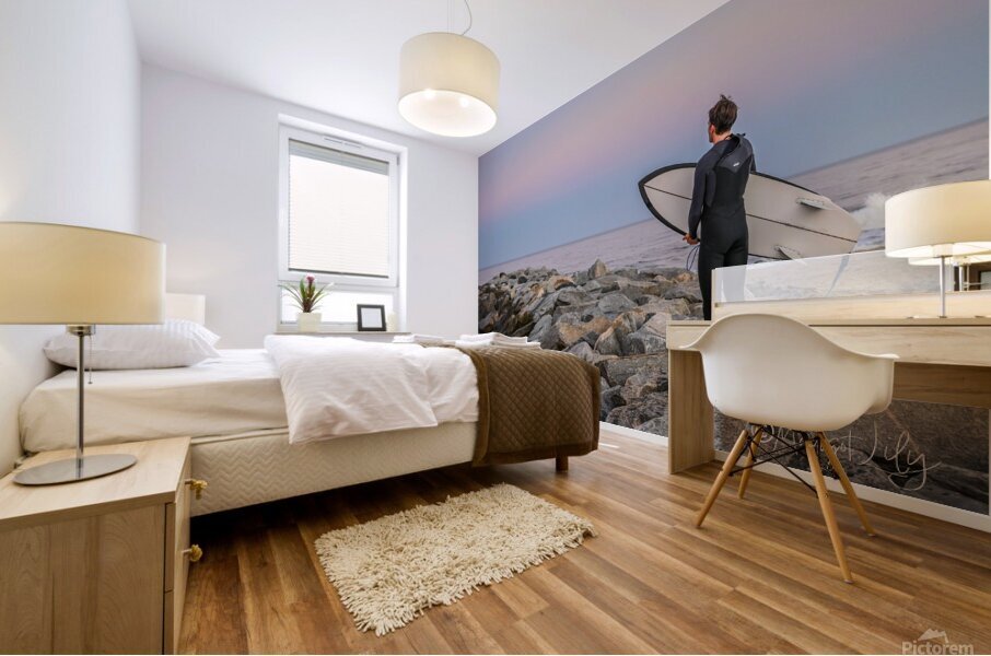 Surfer Mural print