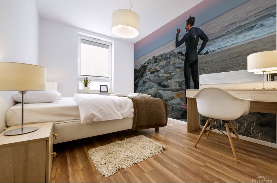 Surfer Mural print
