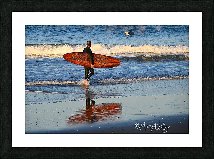 Surfers Picture Frame print