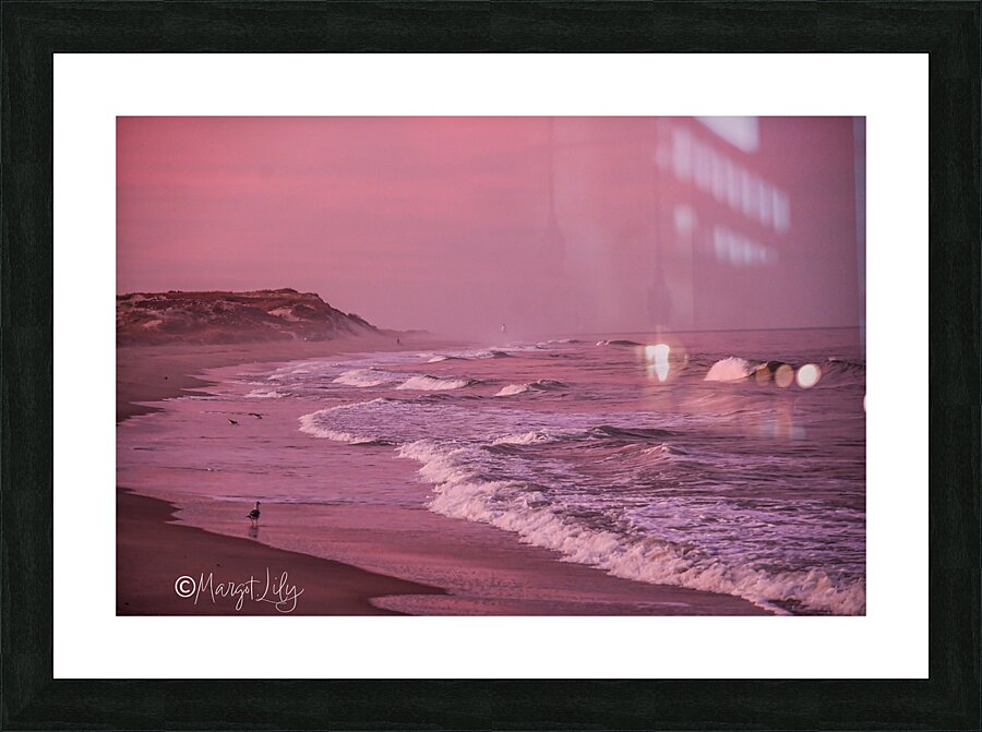Pink Sunset Picture Frame print