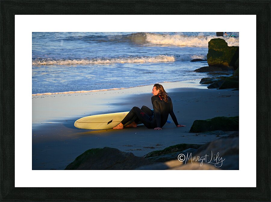 Surfer Picture Frame print