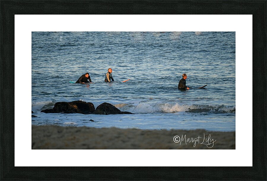 surfers Picture Frame print