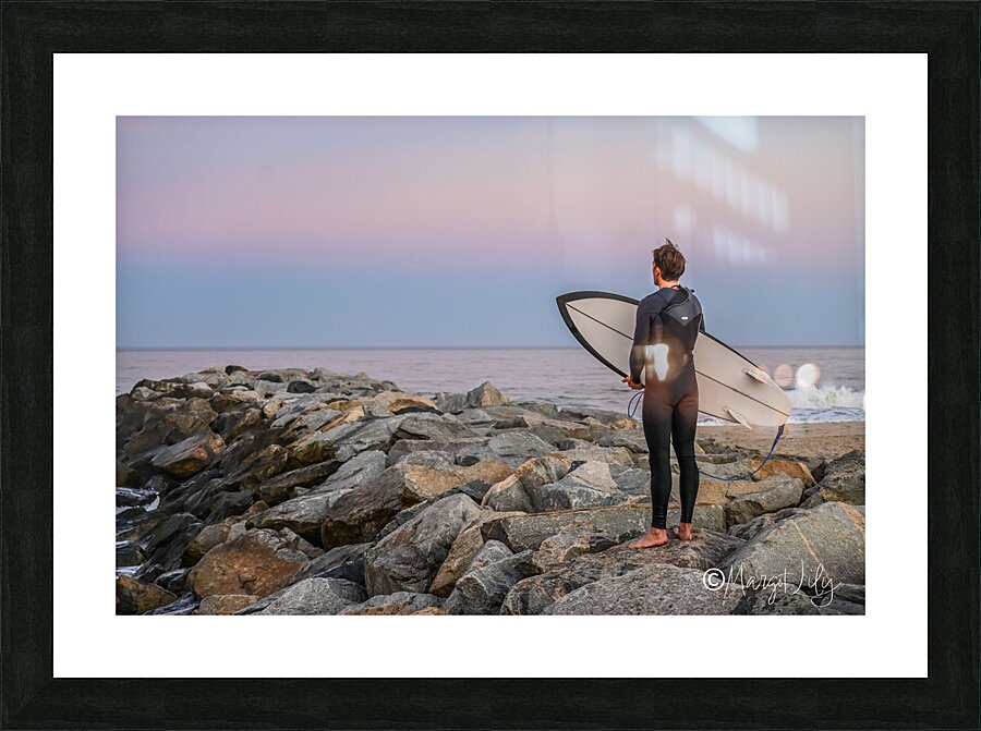 Surfer Picture Frame print