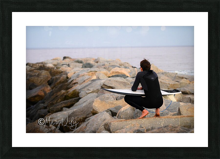 Surfer Picture Frame print