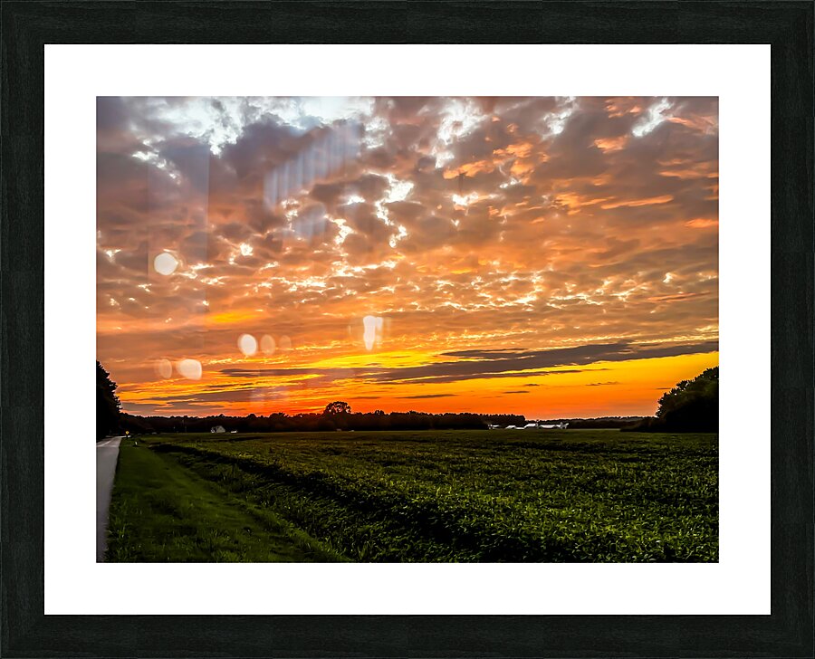 Pocomoke Sunset Picture Frame print