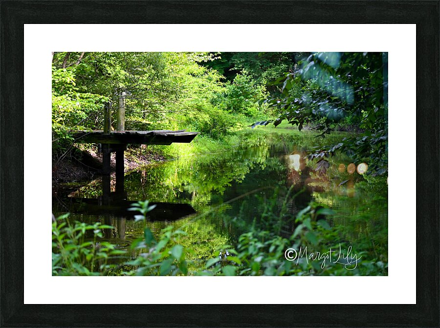 The Farm Picture Frame print