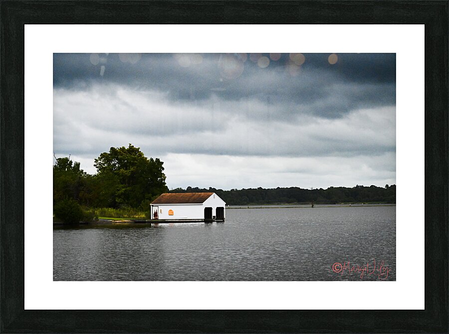 Boat House Picture Frame print
