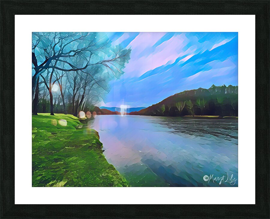 Shenandoah River Picture Frame print