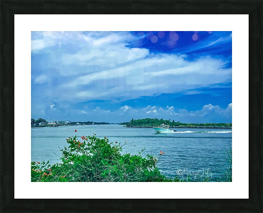 Lewes Inlet Picture Frame print