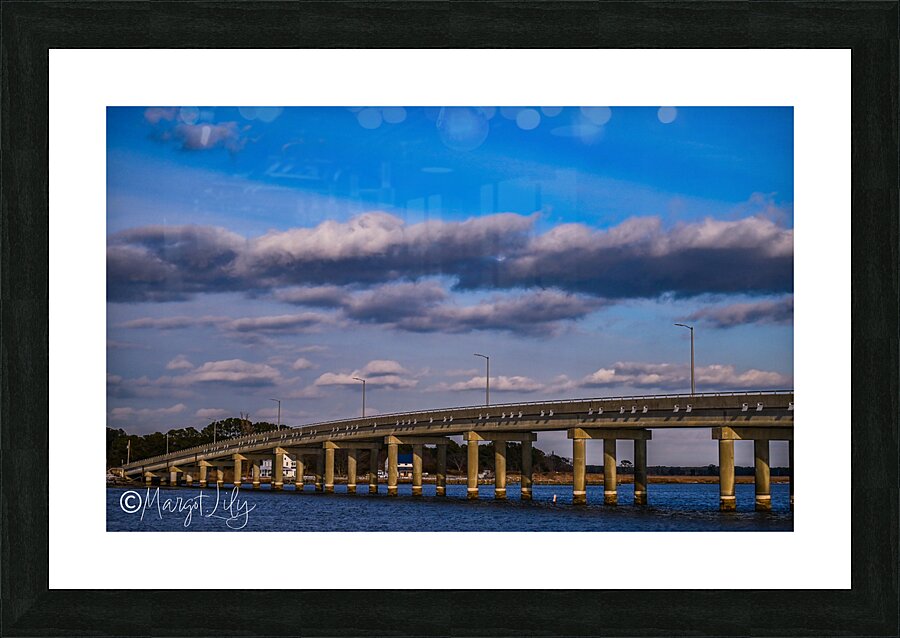 Deal Island Bridge Picture Frame print