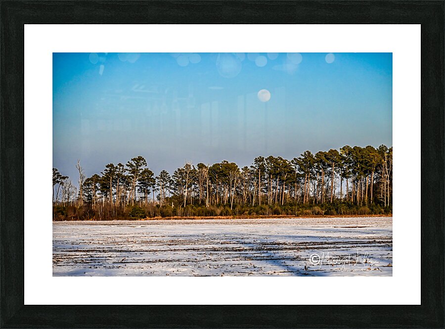 Moon Rising Picture Frame print