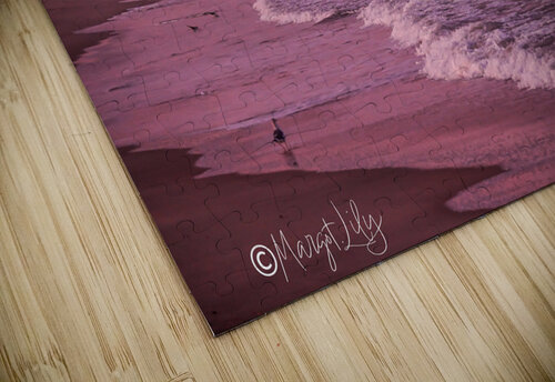 Pink Sunset Margot Lily puzzle