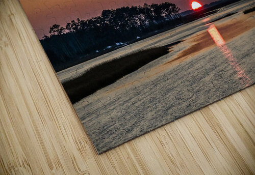 Chincoteague Sunset Margot Lily puzzle