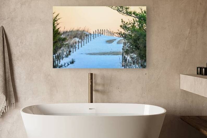 Winter Dunes Reproduction