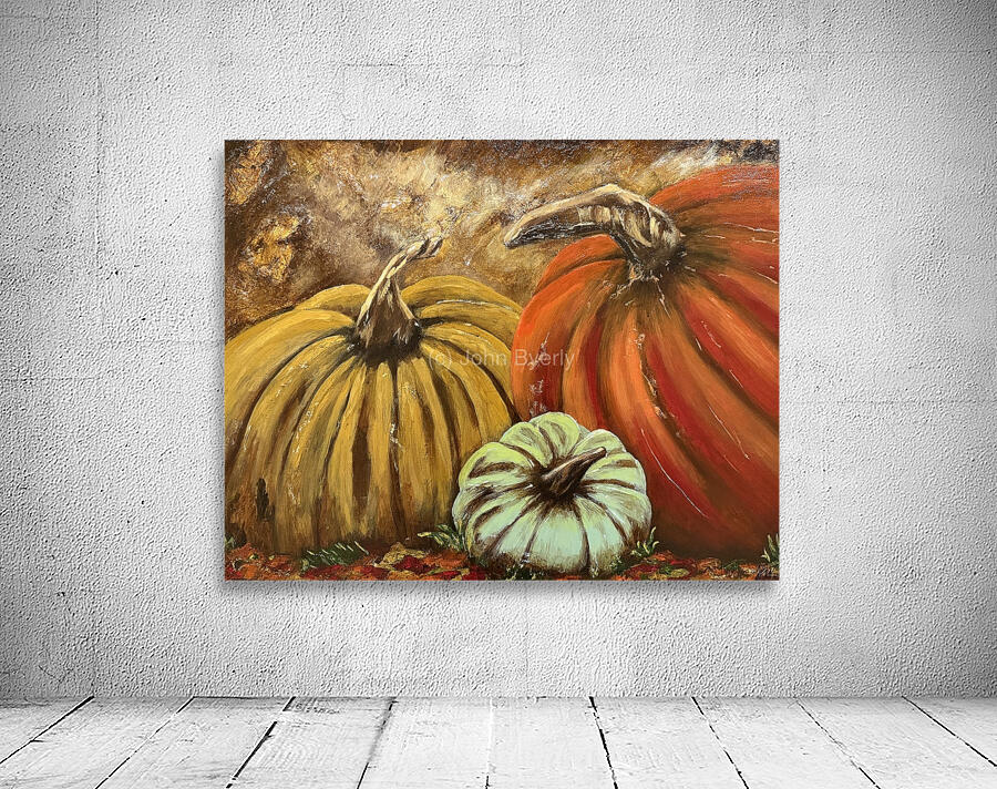 Pumpkin Trio - John Byerly Wall Preview