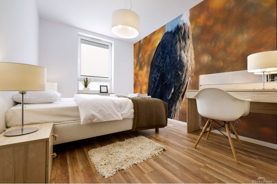 Autumn Eagle Mural print