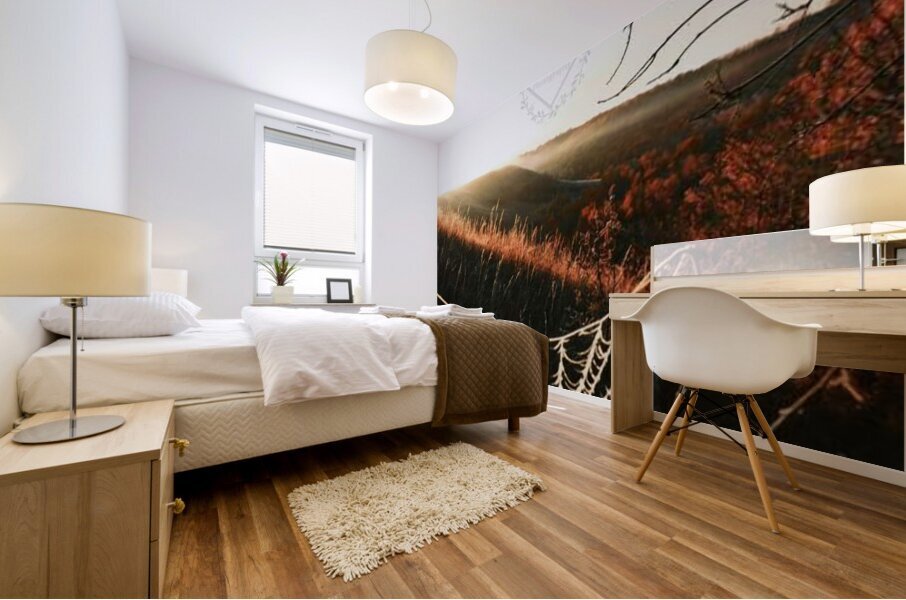 Cobweb Valley Mural print