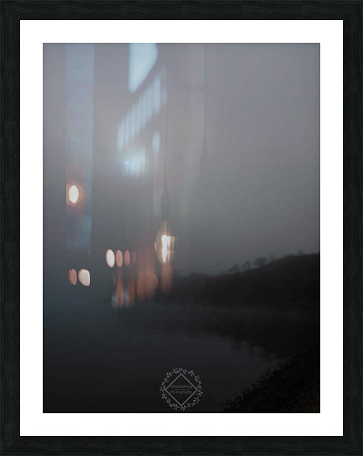 Fog Bay Picture Frame print