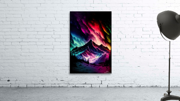 Vivid Aurora Wall Preview