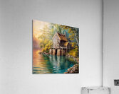 a captivating oil painting portraying a pictures Acrylic Print