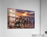 New city Acrylic Print