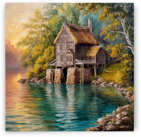 a captivating oil painting portraying a pictures by Yasser Saayed