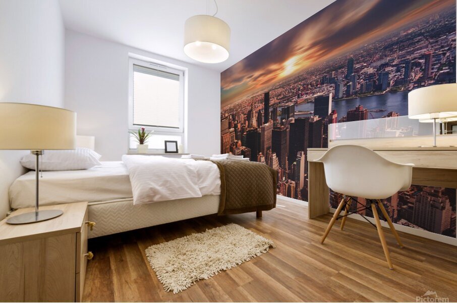 New city Mural print