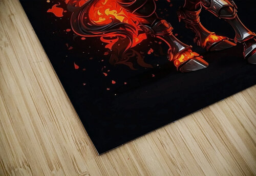 horse in fire  Yasser Saayed puzzle