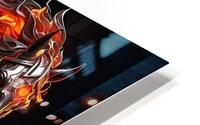 horse in fire  HD Metal print