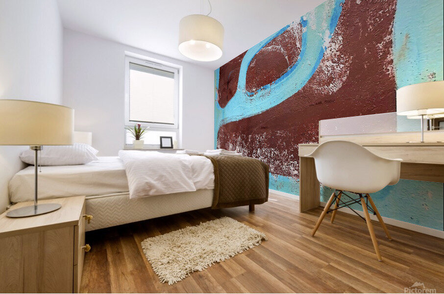 Rocks Worn Smooth  Mural print
