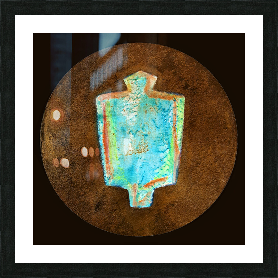 Festive Lantern Picture Frame print