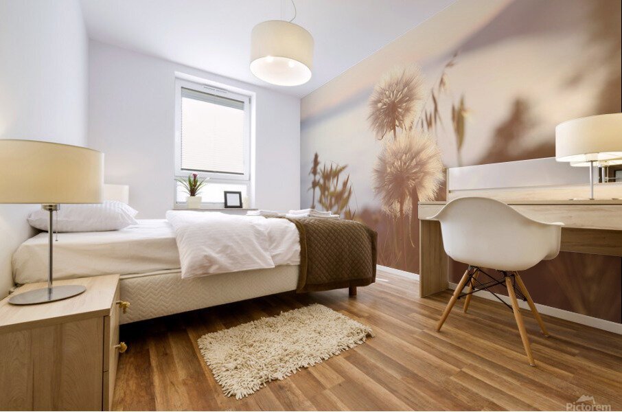Dandelions Mural print