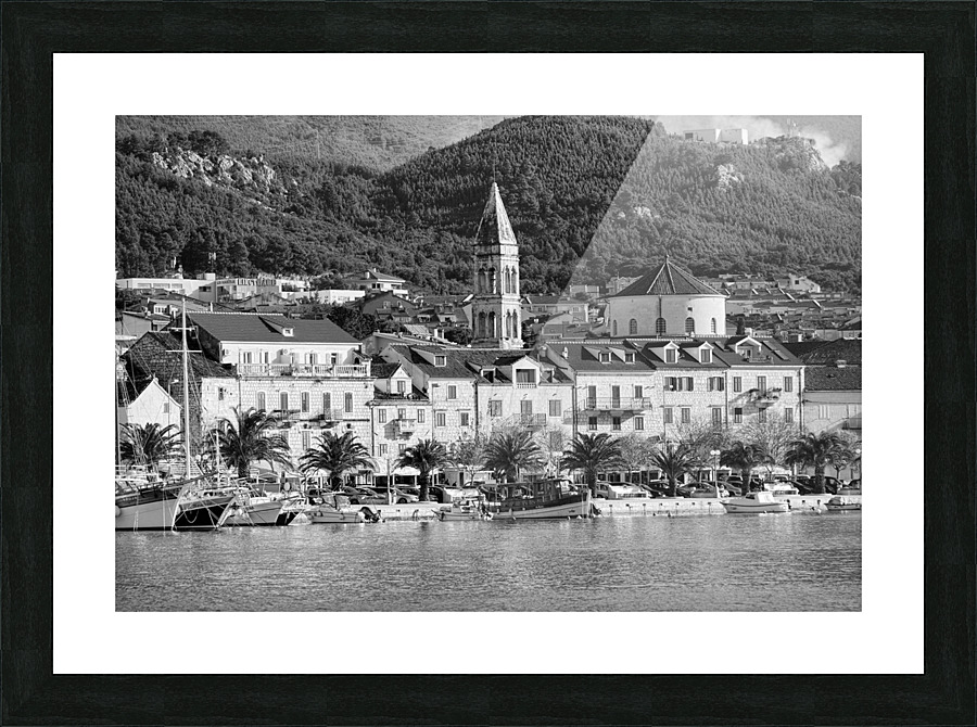 Makarska CS Picture Frame print