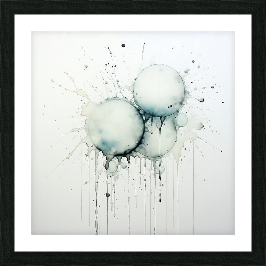Bubbles Picture Frame Printing