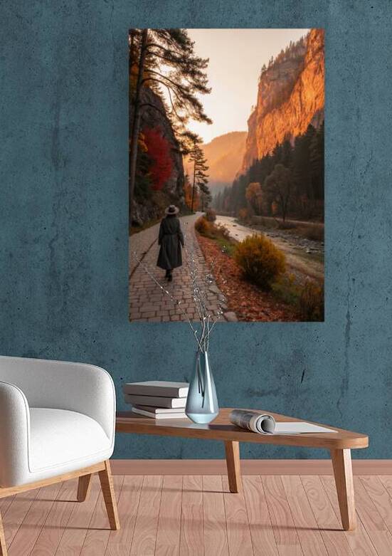  Golden Hour Stroll Through the Canyon 1 by Artivax