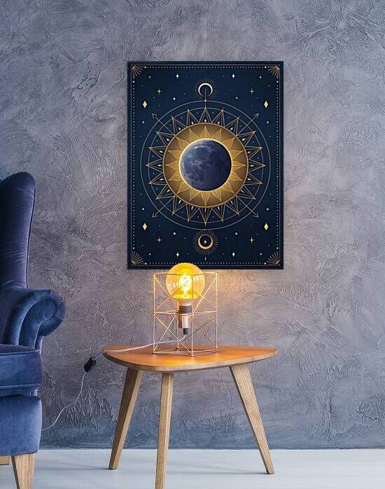 The Next Eclipse Awaits Wall Decor 1 by Artivax