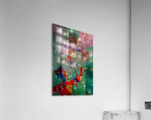 Tightrope under the lights Acrylic Print