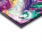 purple tones abstract Acrylic print