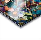 multiform colored abstract shapes Acrylic print