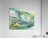water surface abstraction Acrylic Print