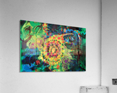 bright green Acrylic Print