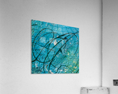 light blue abstract Acrylic Print